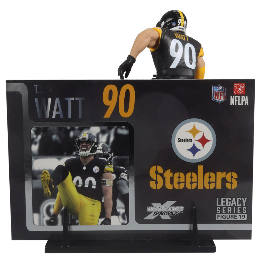 tj watt pittsburgh steelers nfl 7 figure mcfarlanes sportspicks