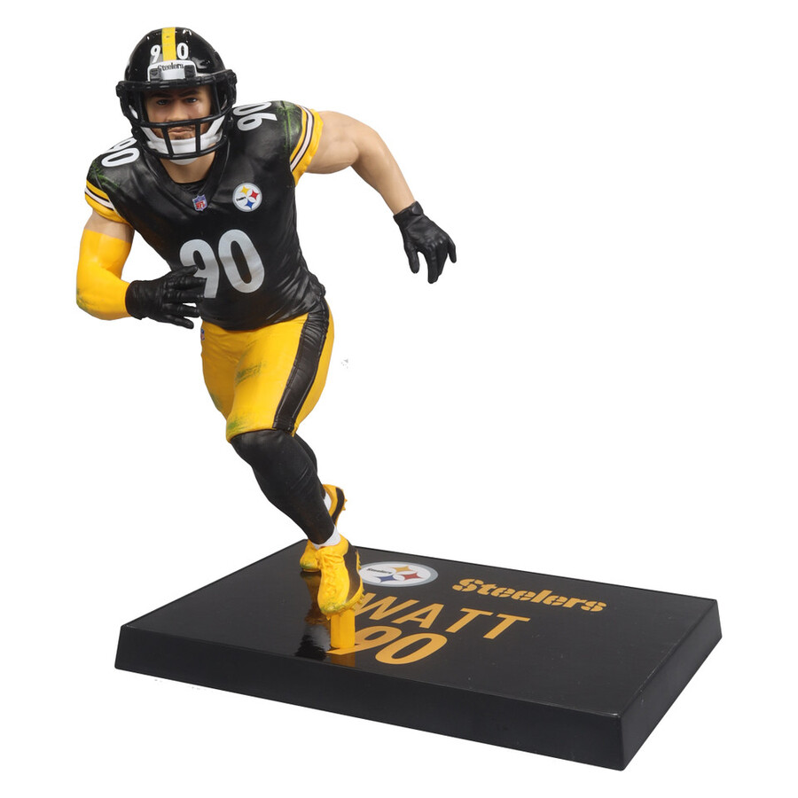 tj watt pittsburgh steelers nfl 7 figure mcfarlanes sportspicks