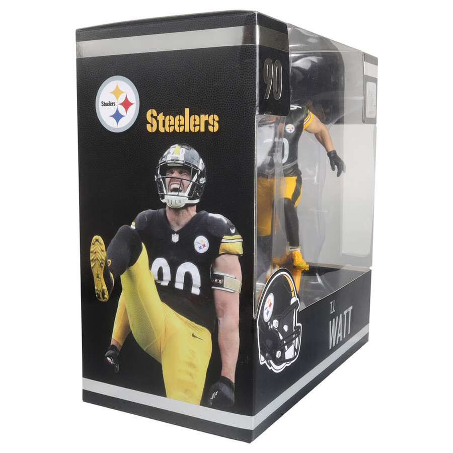 tj watt pittsburgh steelers nfl 7 figure mcfarlanes sportspicks