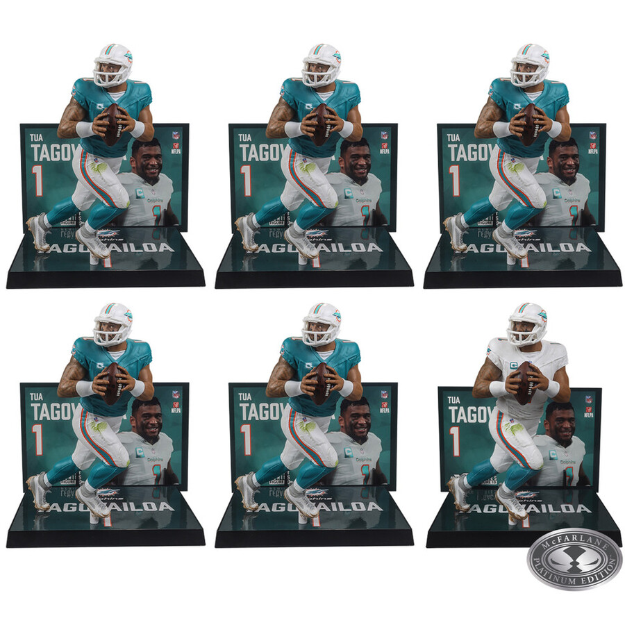 tua tagovailoa miami dolphins nfl factory sealed case 6 wchase