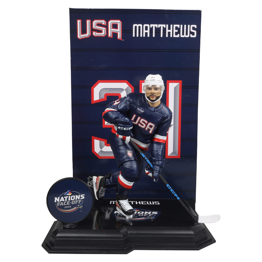 auston matthews team usa 4 nations nhl factory sealed case