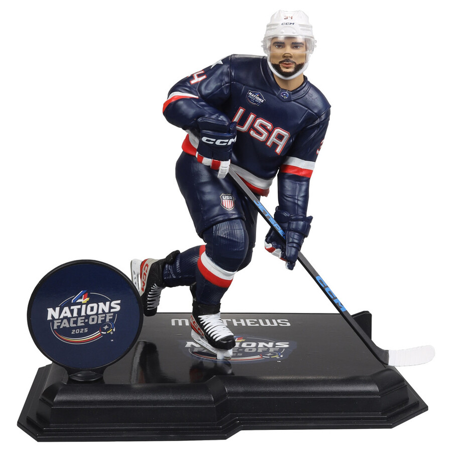 auston matthews team usa 4 nations nhl factory sealed case
