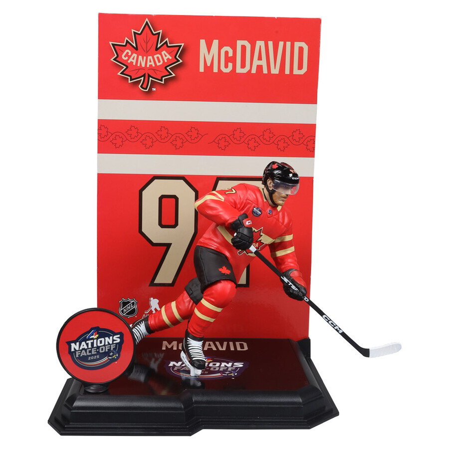 connor mcdavid team canada 4 nations nhl 7 figure mcfarlanes sportspicks