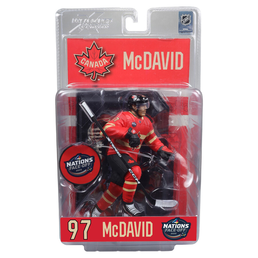 connor mcdavid team canada 4 nations nhl 7 figure mcfarlanes sportspicks