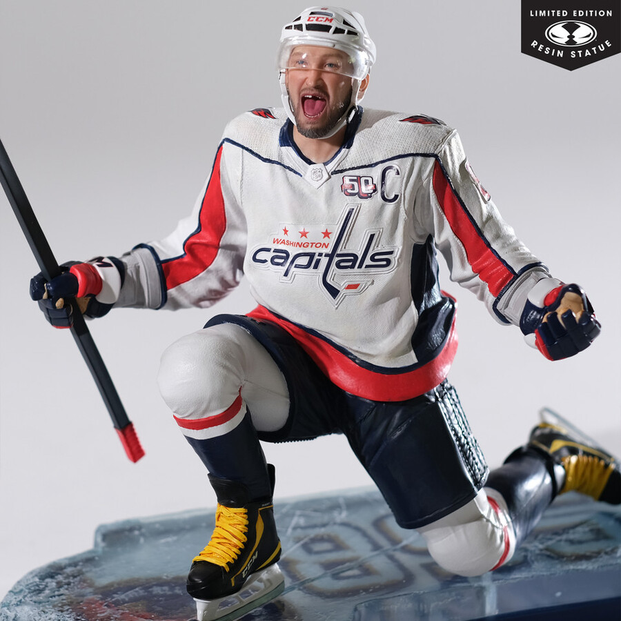 alex ovechkin washington capitals all-time goals leader nhl 16 scale resin statue