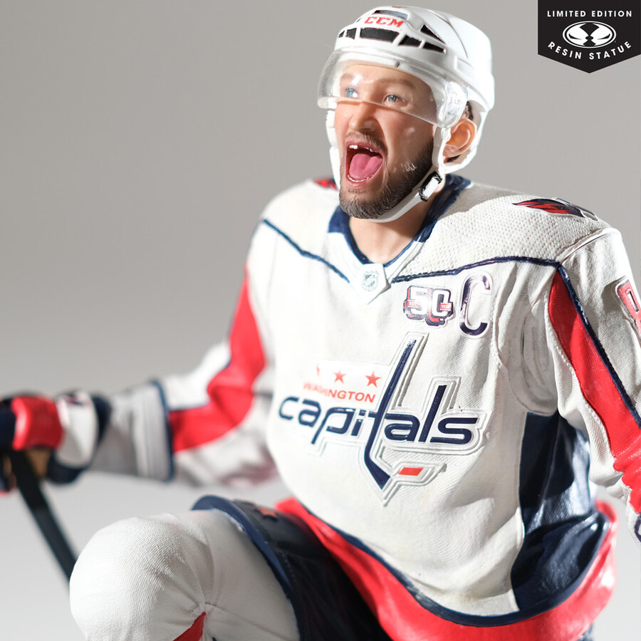 alex ovechkin washington capitals all-time goals leader nhl 16 scale resin statue