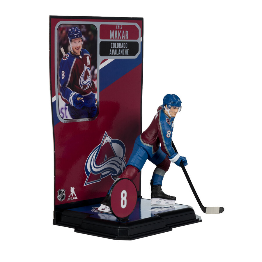 cale makar colorado avalanche nhl 7 figure mcfarlanes sportspicks
