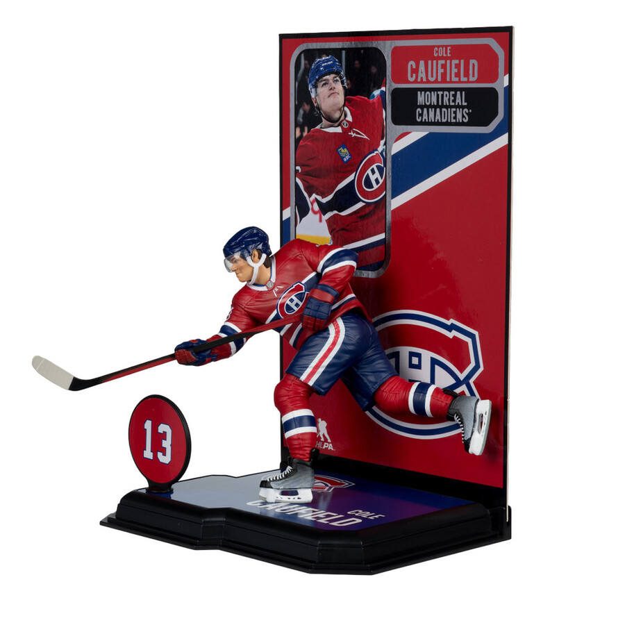 cole caufield montreal canadiens new pose nhl 7 figure mcfarlanes sportspicks