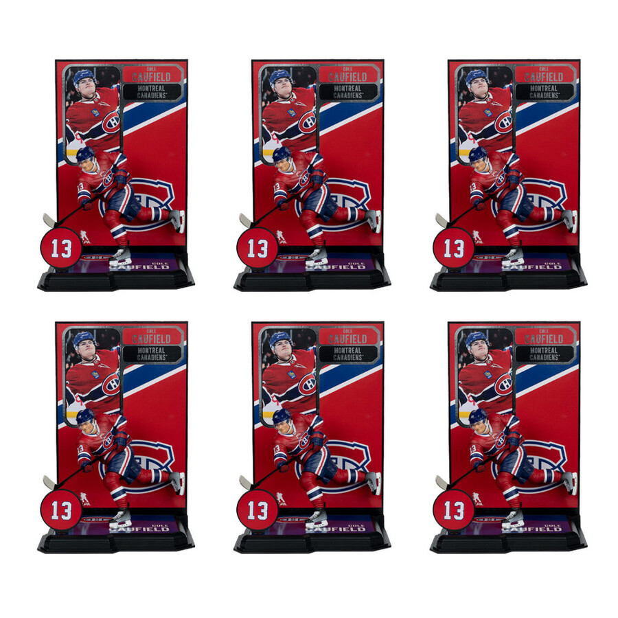 cole caufield montreal canadiens new pose nhl factory sealed case