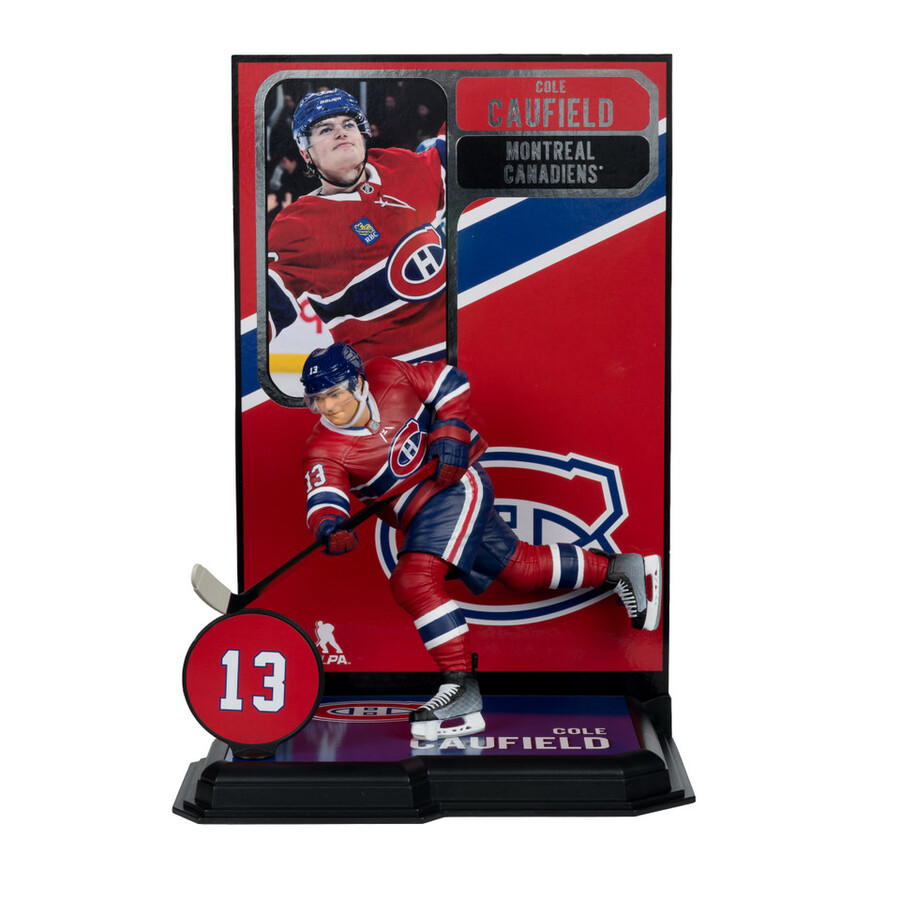 cole caufield montreal canadiens new pose nhl factory sealed case