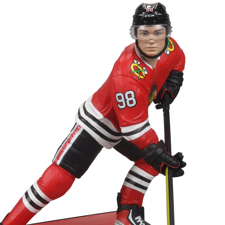 connor bedard in new pose chicago blackhawks nhl 7 figure mcfarlanes sportspicks