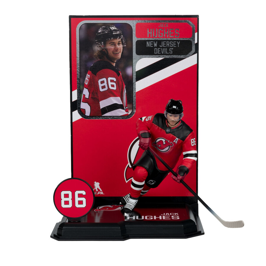 jack hughes new jersey devils nhl factory sealed case