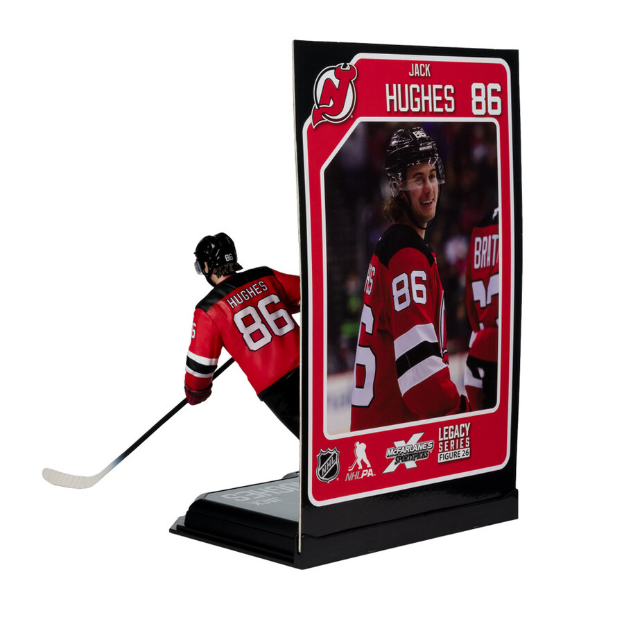 jack hughes new jersey devils nhl factory sealed case