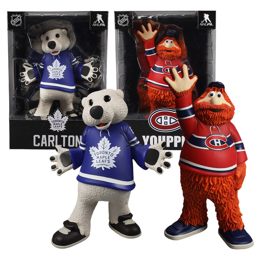 carlton the bear youppi mascot bundle 2 8 vinyl figures
