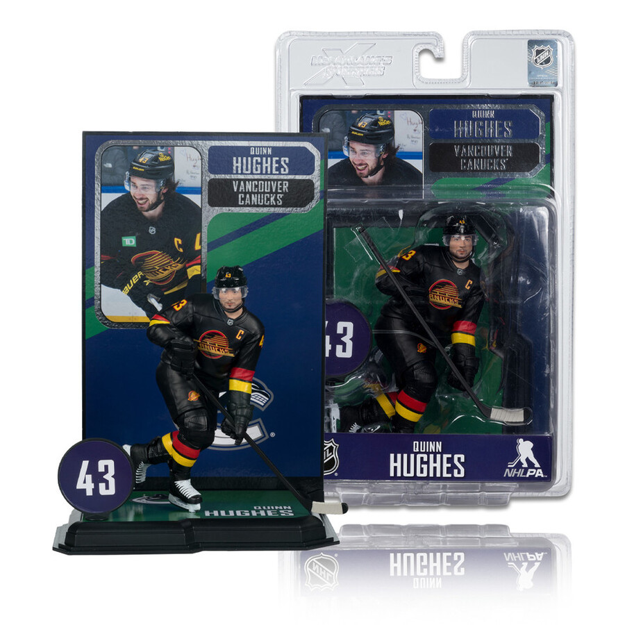 quinn hughes vancouver canucks nhl 7 figure mcfarlanes sportspicks