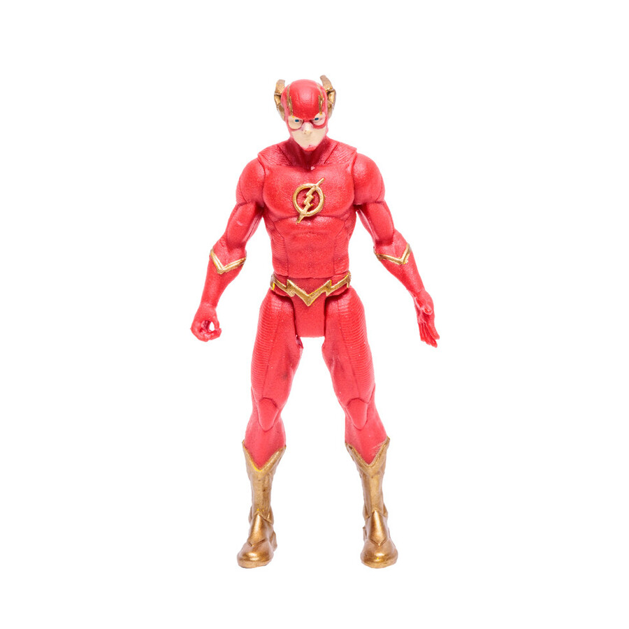 the flash wmetallic comic variant dc page punchers 3 figure