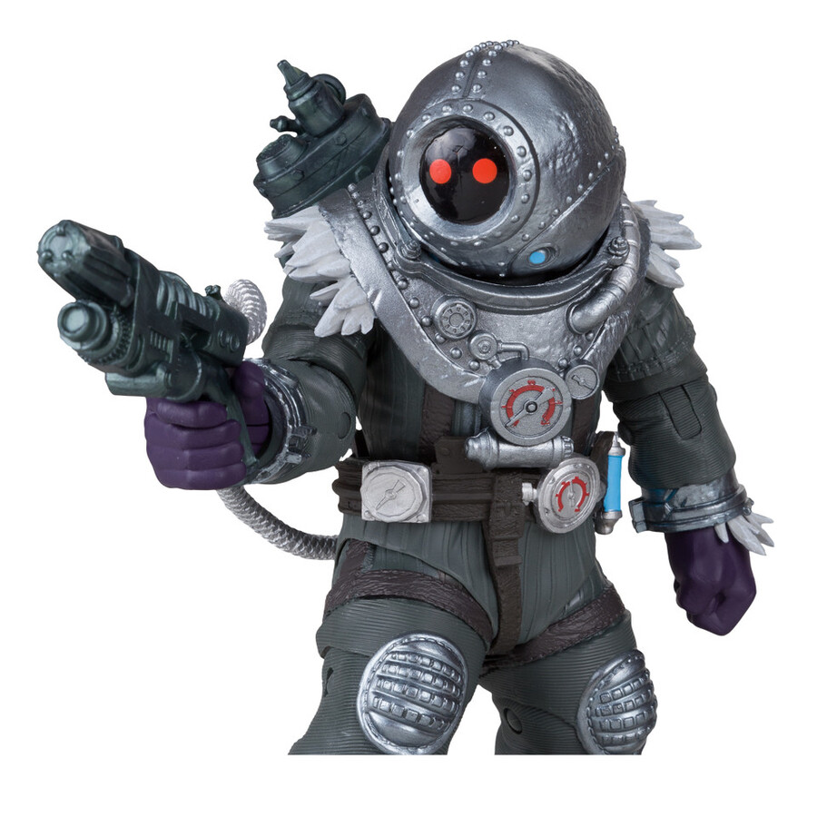 mr. freeze wbatman fighting the frozen comic dc page punchers 7 figure