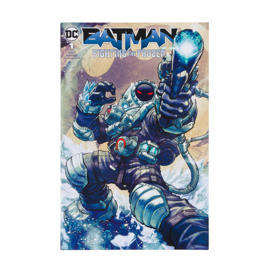 mr. freeze wbatman fighting the frozen comic dc page punchers 7 figure