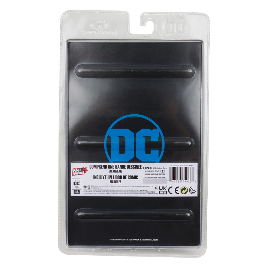 robin wbatman fighting the frozen comic dc page punchers 7 figure