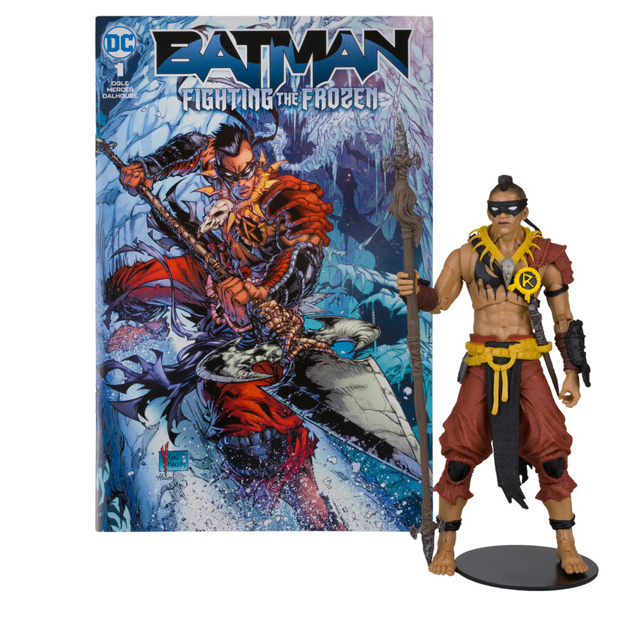 robin wbatman fighting the frozen comic dc page punchers 7 figure