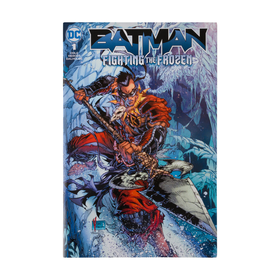 robin wbatman fighting the frozen comic dc page punchers 7 figure