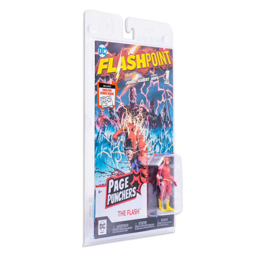 the flash wcomic dc page punchers 3 figure