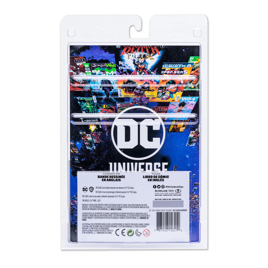 the flash wcomic dc page punchers 3 figure