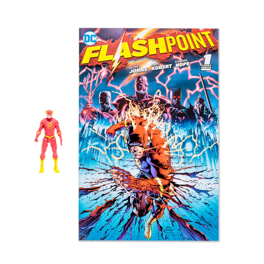 the flash wcomic dc page punchers 3 figure