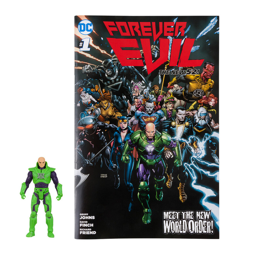 lex luthor wforever evil comic page punchers 3 figure