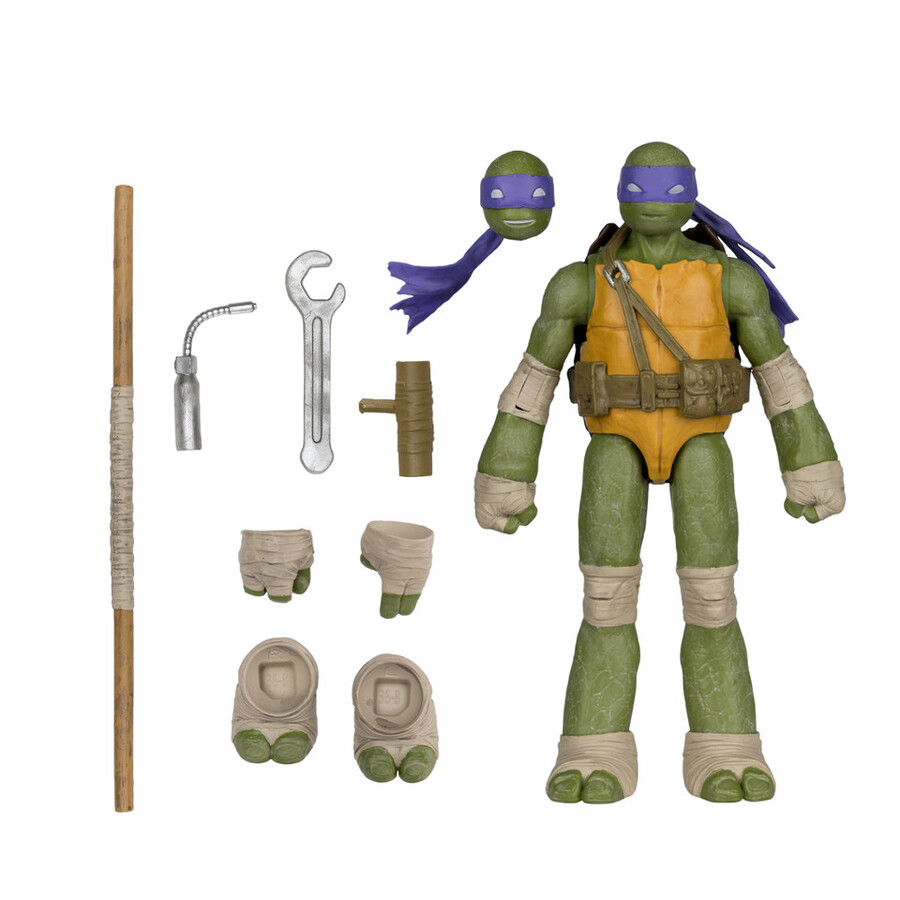 donatello page punchers teenage mutant ninja turtles 5 figure wcomic