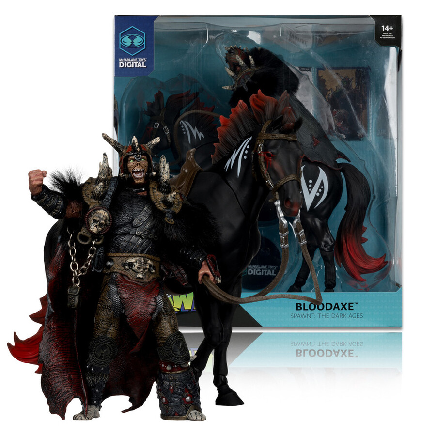 bloodaxe whorse spawn the dark ages 7 figure 2-pack wmcfarlane toys digital collectible