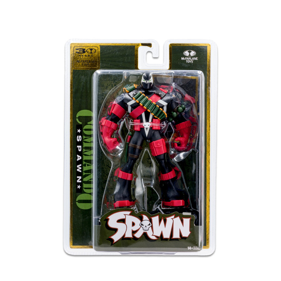 commando spawn digitally remastered 7 figure mcfarlane toys 30th anniversary