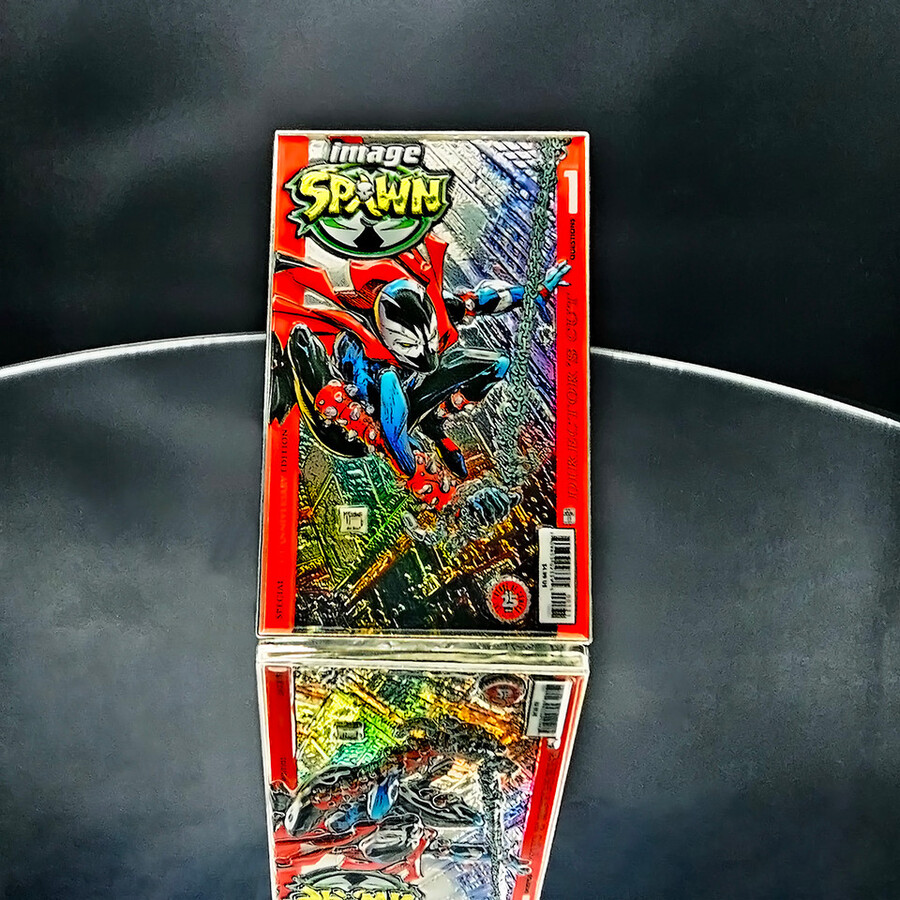 spawn comic cover series 1 25th anniversary directors cut pin