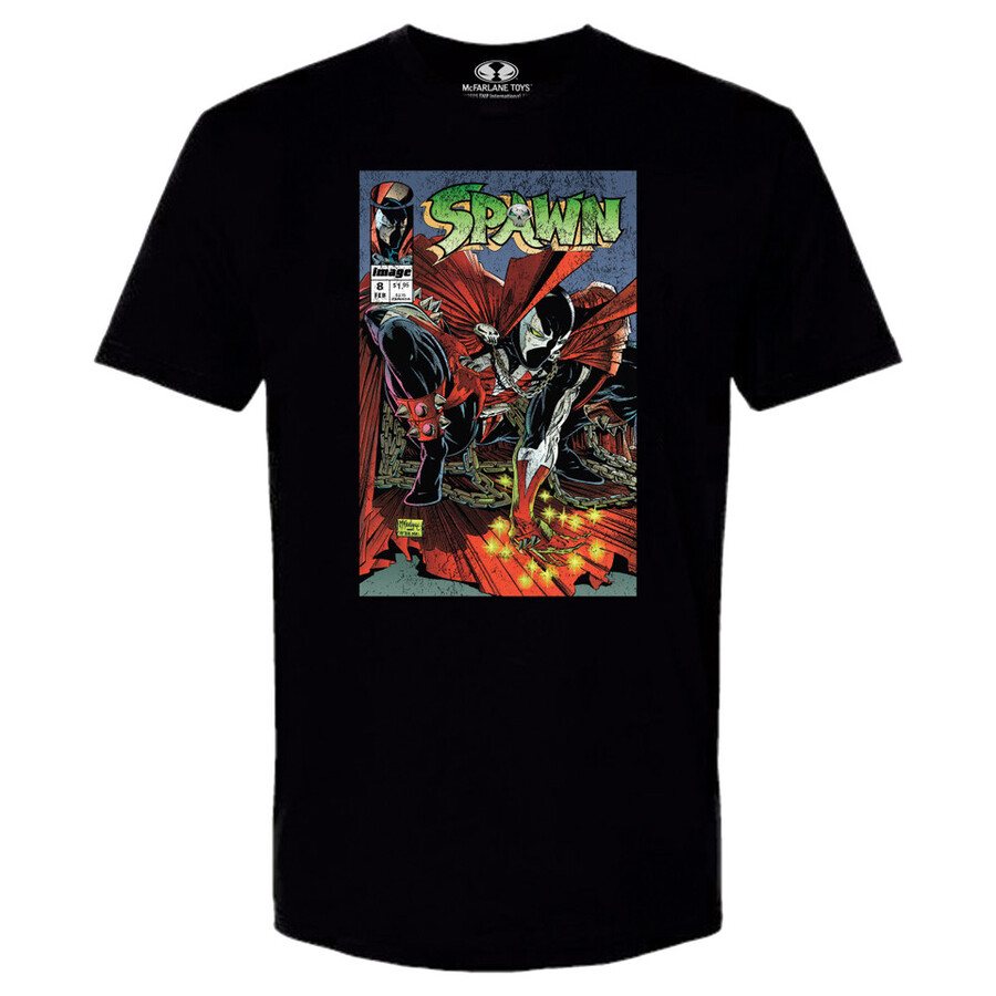 spawn comic 8 cover t-shirt black mts exclusive