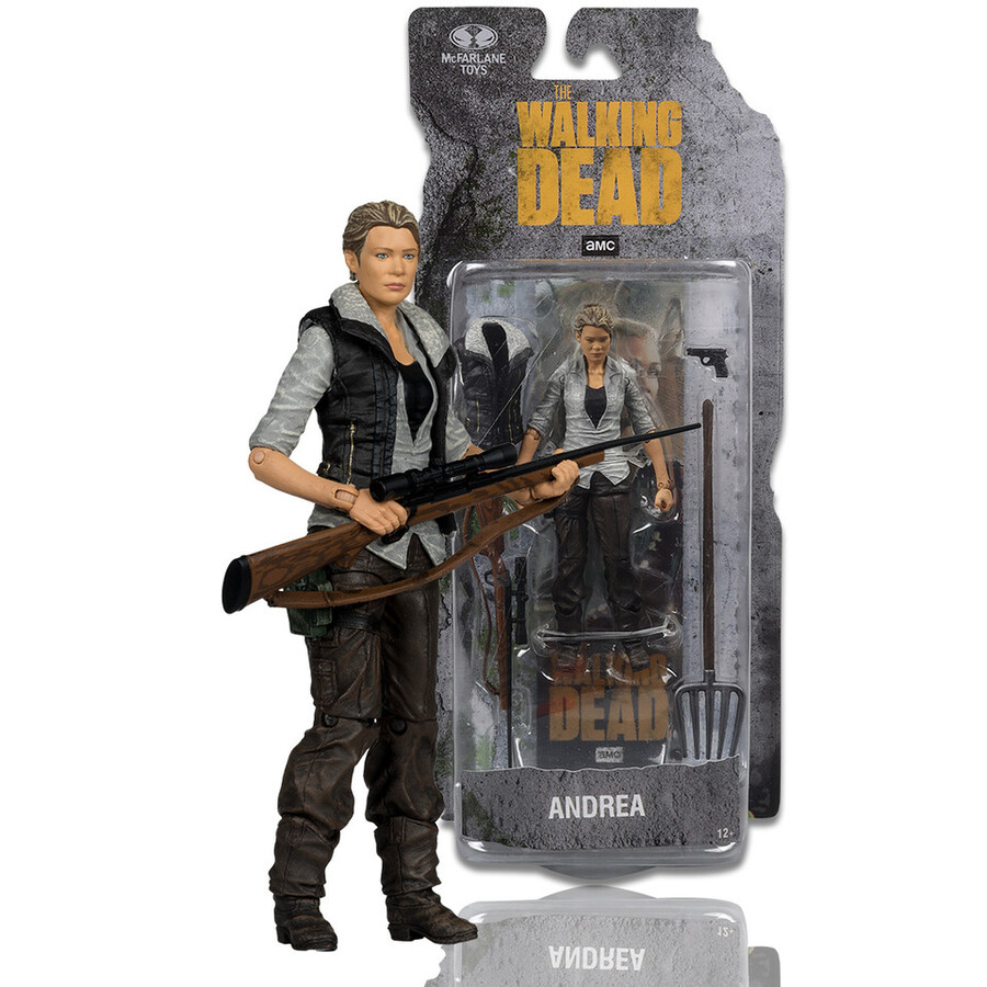 andrea the walking dead 5 figure
