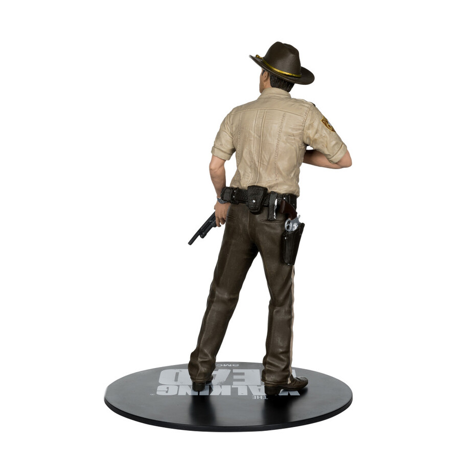 rick grimes the walking dead 10 posed figure
