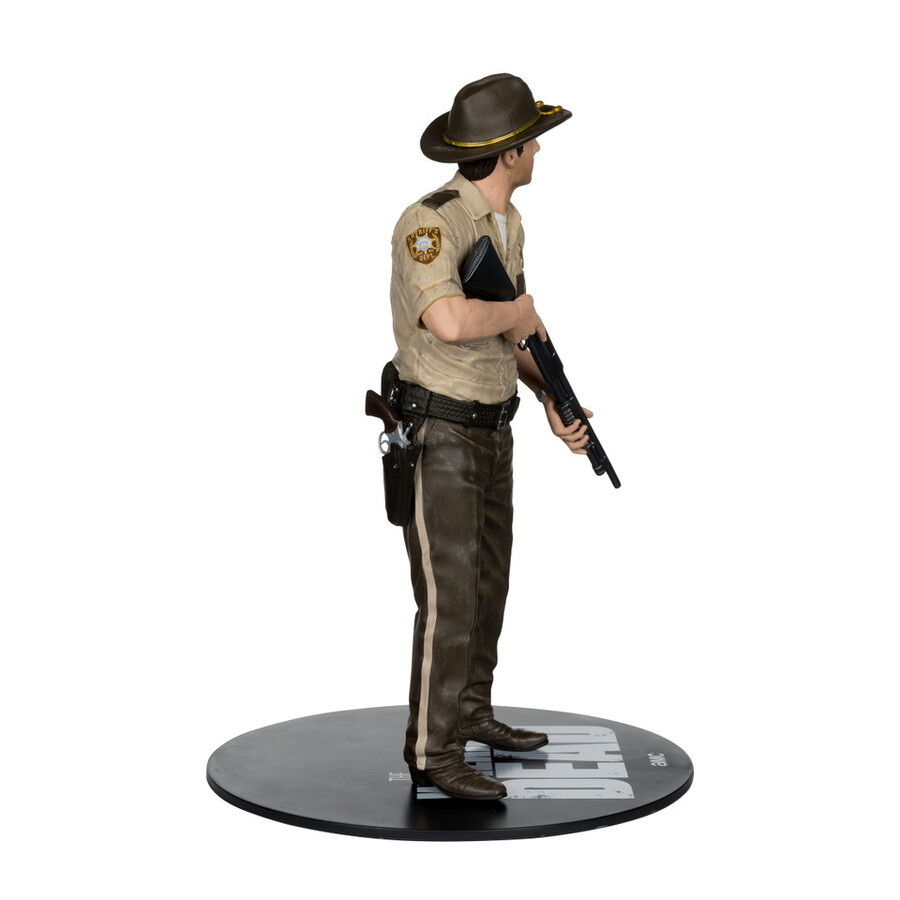 rick grimes the walking dead 10 posed figure