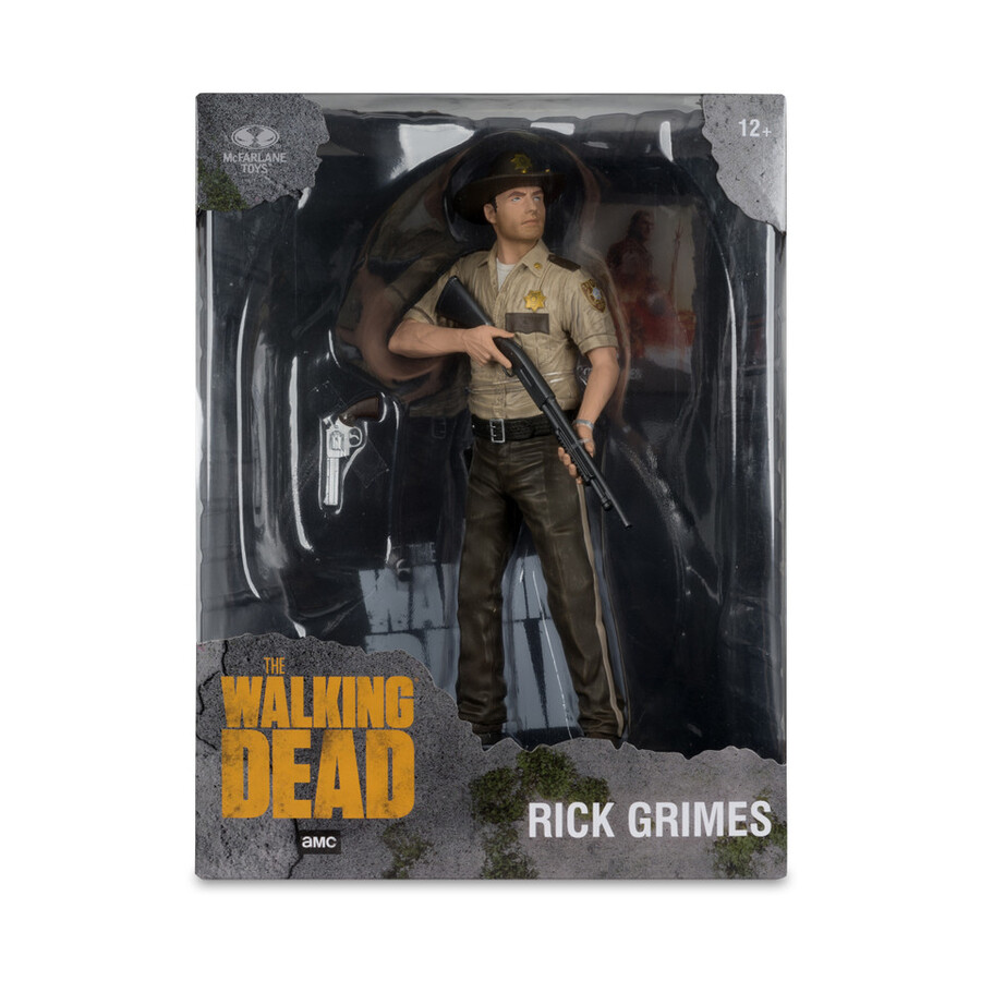 rick grimes the walking dead 10 posed figure