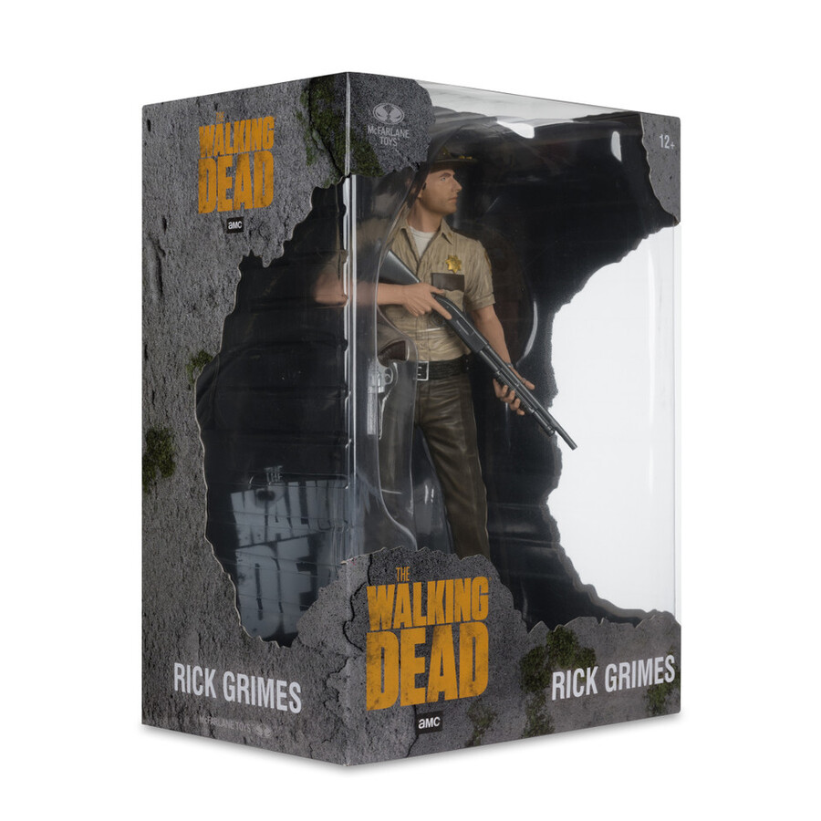 rick grimes the walking dead 10 posed figure