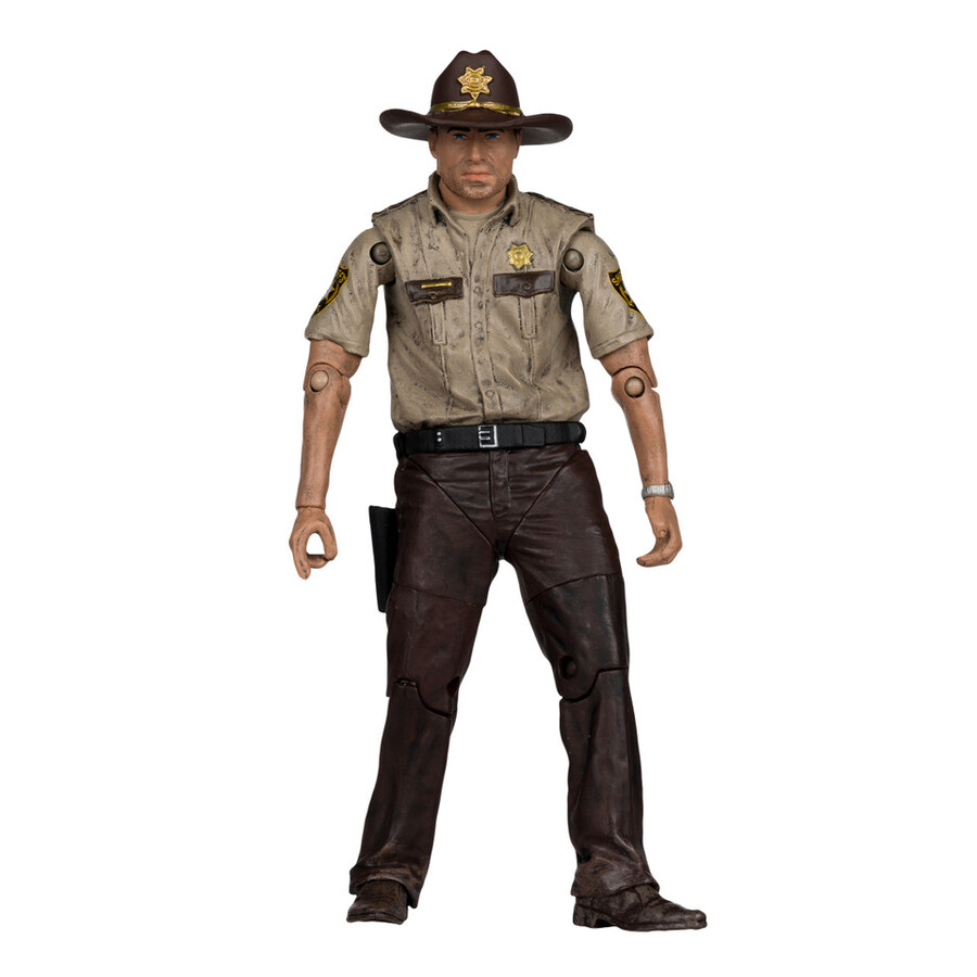 rick grimes the walking dead 5 figure