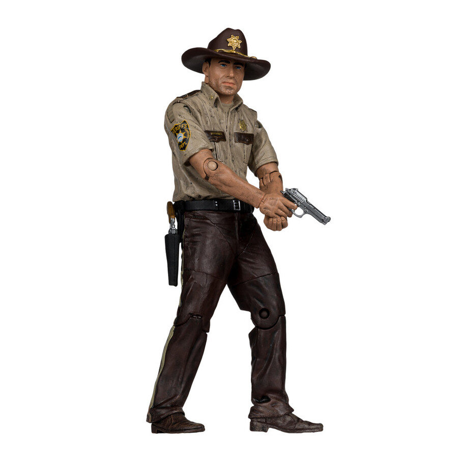 rick grimes the walking dead 5 figure
