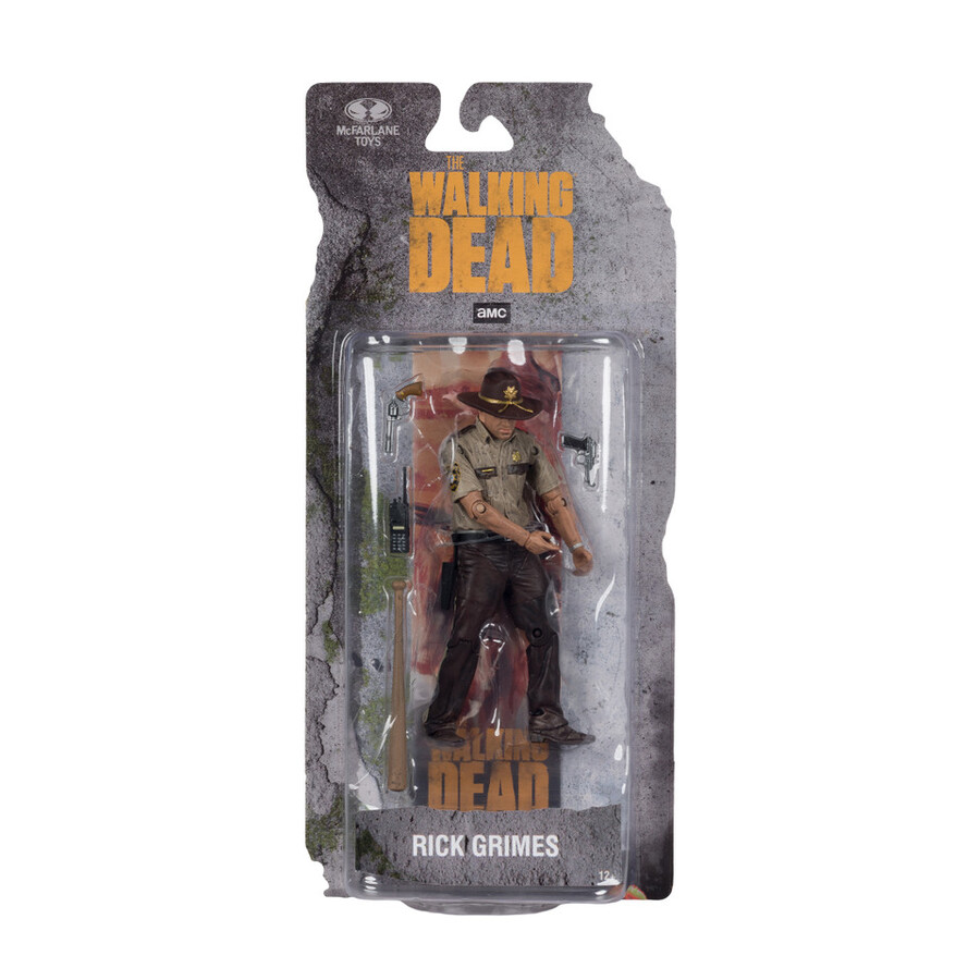 rick grimes the walking dead 5 figure