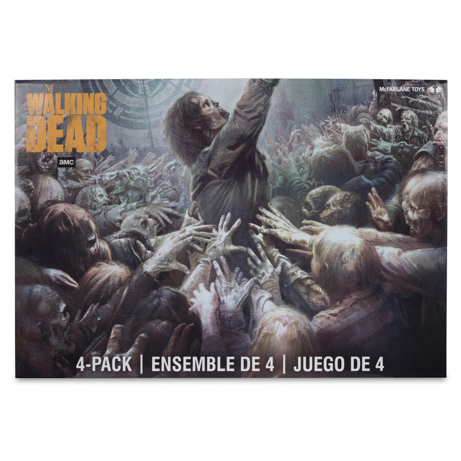 walkers the walking dead 5 4-pack figure