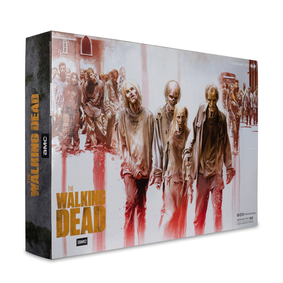 walkers the walking dead 5 4-pack figure