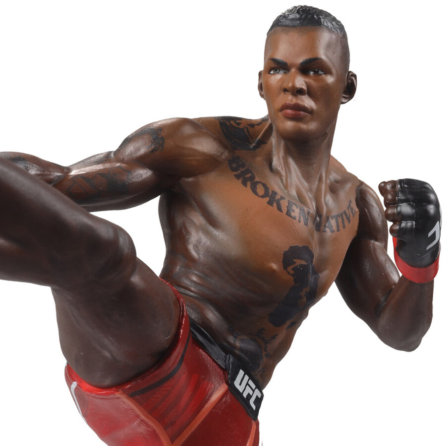 israel adesanya ufc bundle 2 regular and platinum chase 7 figures mcfarlanes sportspicks