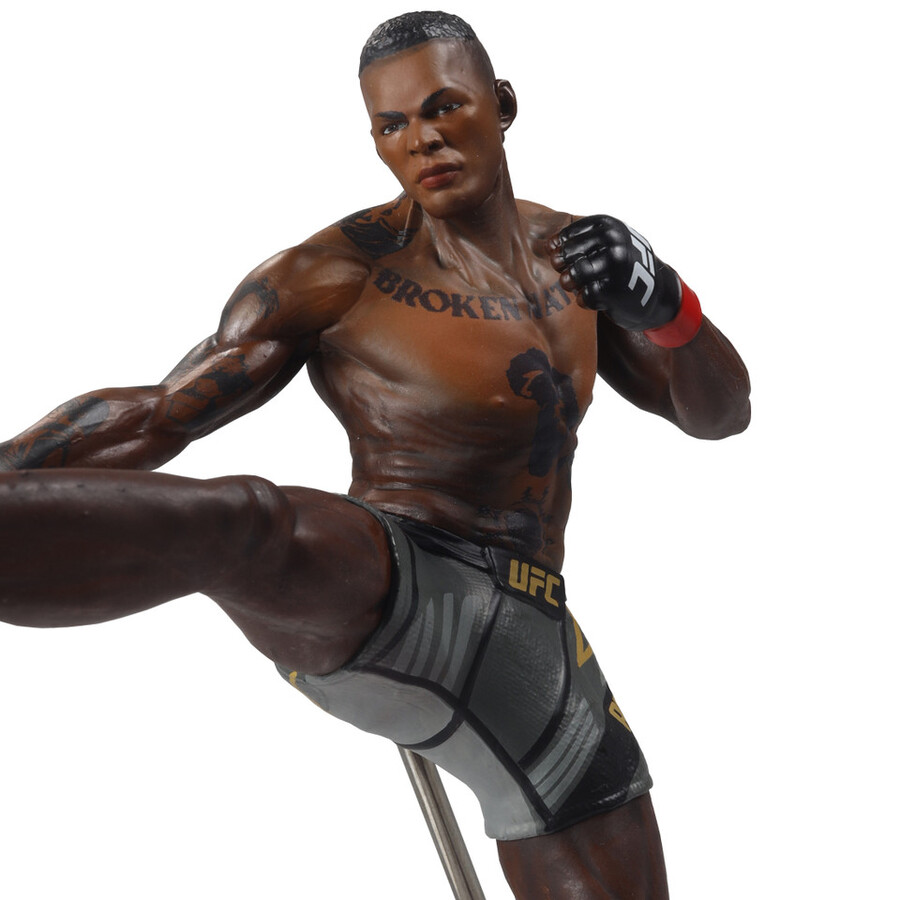 israel adesanya ufc bundle 2 regular and platinum chase 7 figures mcfarlanes sportspicks