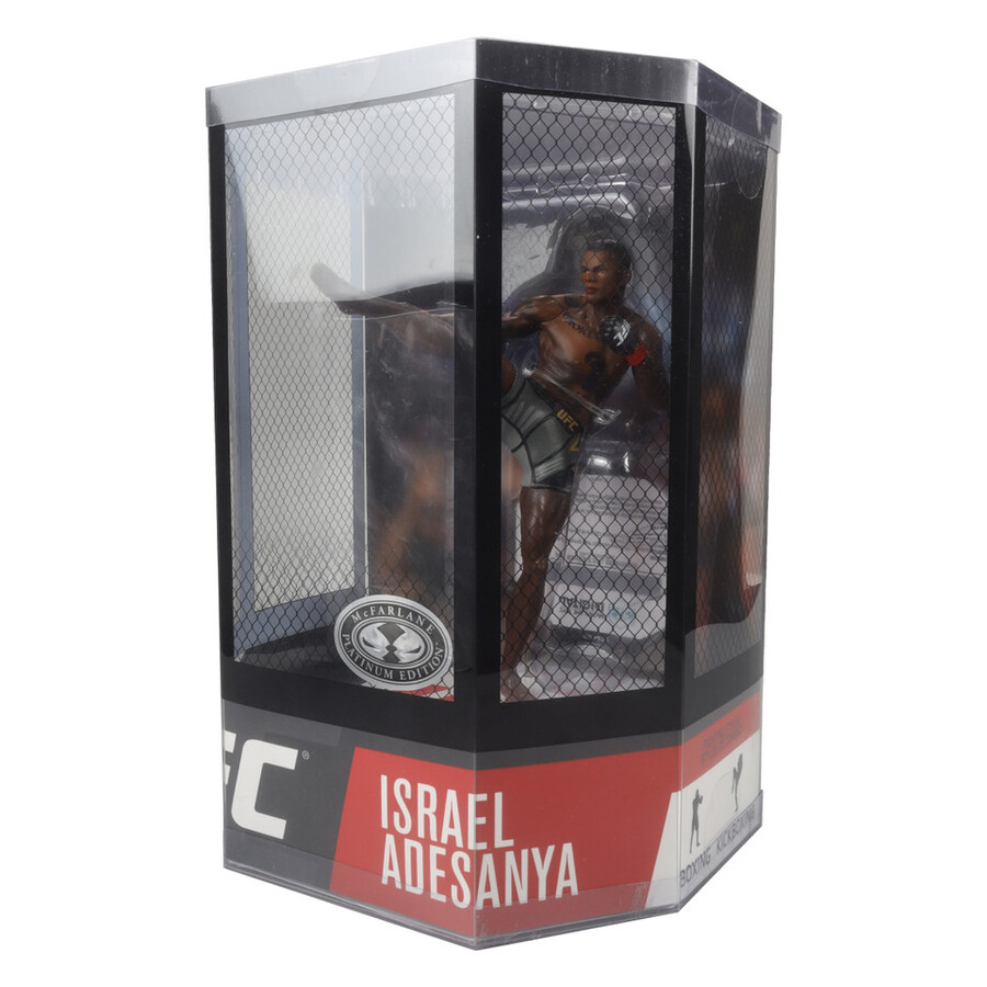 israel adesanya ufc bundle 2 regular and platinum chase 7 figures mcfarlanes sportspicks