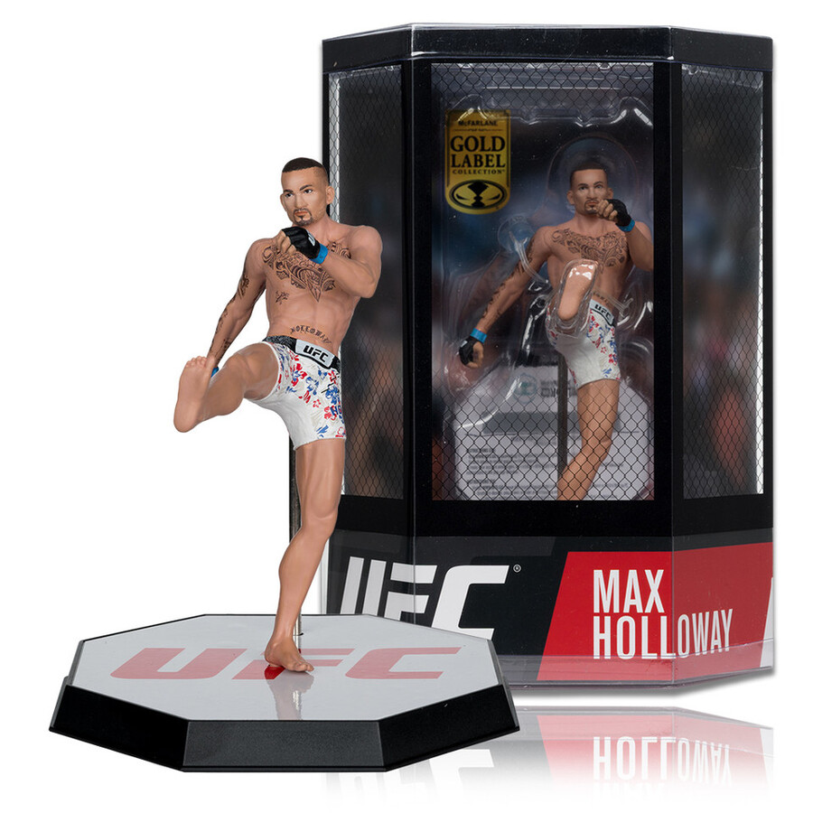 max holloway ufc 7 gold label figure mcfarlanes sportspicks wdigital collectible exclusive