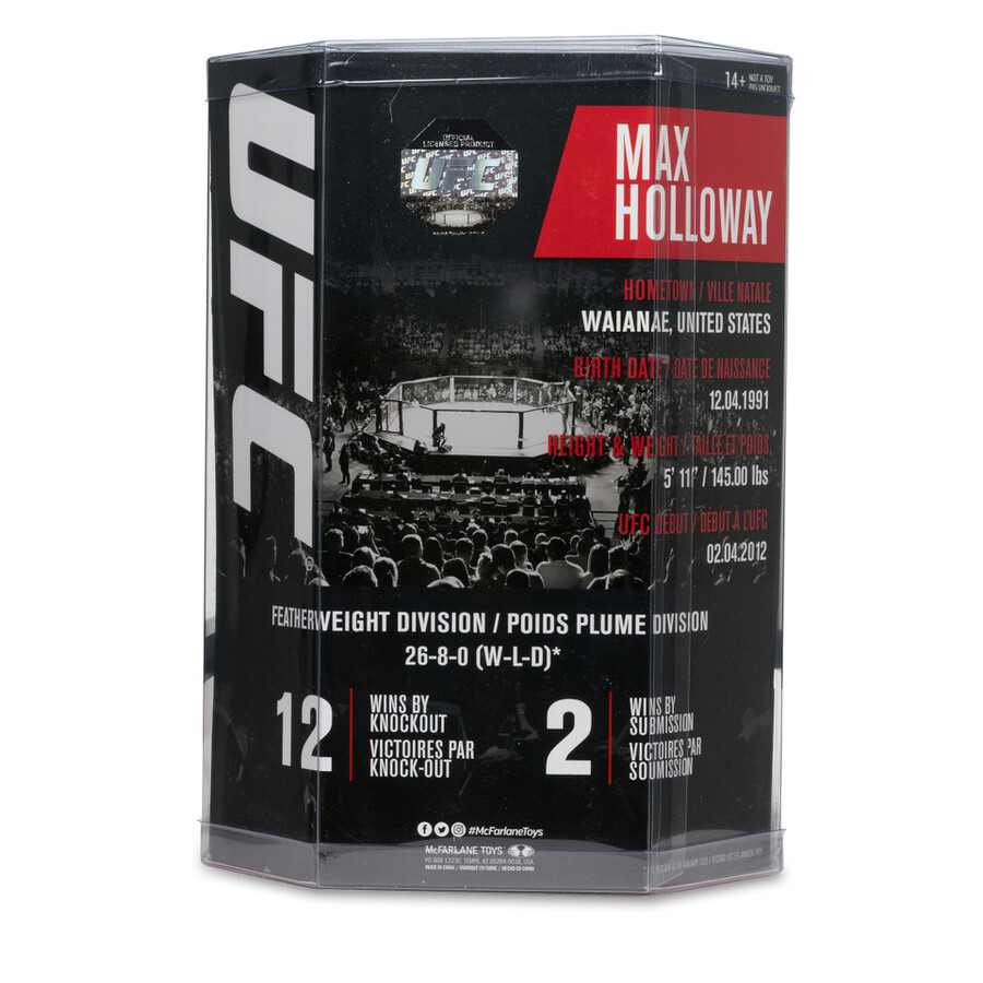 max holloway ufc 7 gold label figure mcfarlanes sportspicks wdigital collectible exclusive