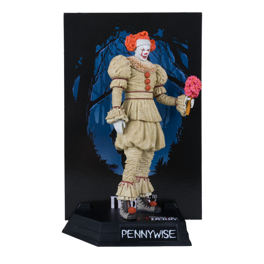 pennywise flashback welcome to derry 6 posed figure gold label